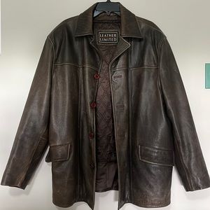 Leather limited Jacket